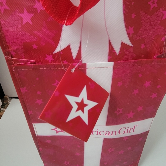 American Girl NWT Reusable Gift Bag with pocket. - Picture 6 of 7